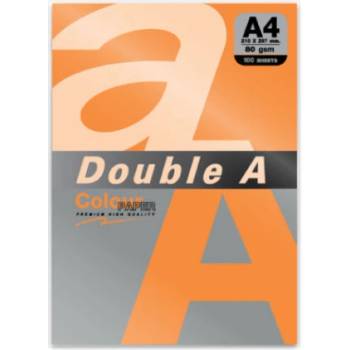 Цветна хартия Double A нас. Orange A4 50 л. 80g (A4 50)