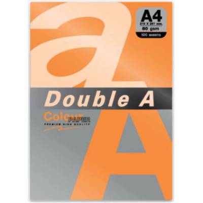 Цветна хартия Double A нас. Orange A4 50 л. 80g (A4 50)