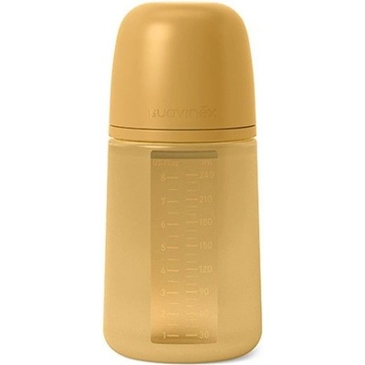 Suavinex dojčenská fláša Colour Essence okrová 240ml