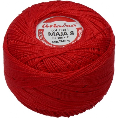 Ariadna Háčkovacia priadza Maja 8 50 g - 0344