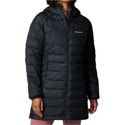 Columbia Дамско палто Columbia Women's Powder Lite II Mid Jacket Coat - Black (102-4069-0112)