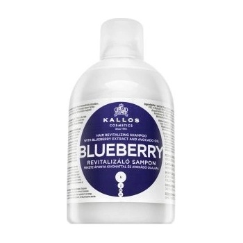 Kallos Blueberry čučoriedkový šampón pre suché poškodené a chemicky ošetrené vlasy 1000 ml