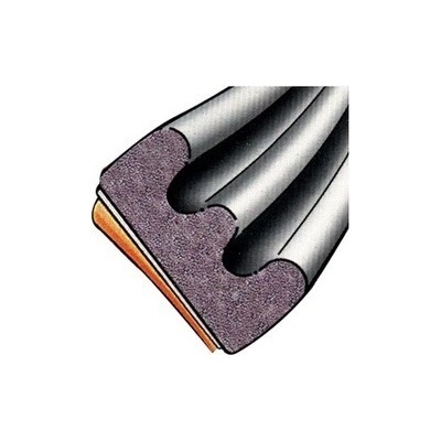 tesnenie okenné EPDM K 9x4mm HN (100m) TRELLEBORG