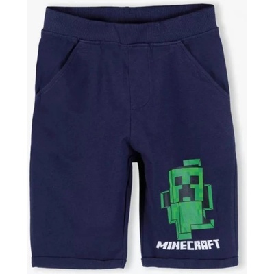 Šortky Minecraft blue