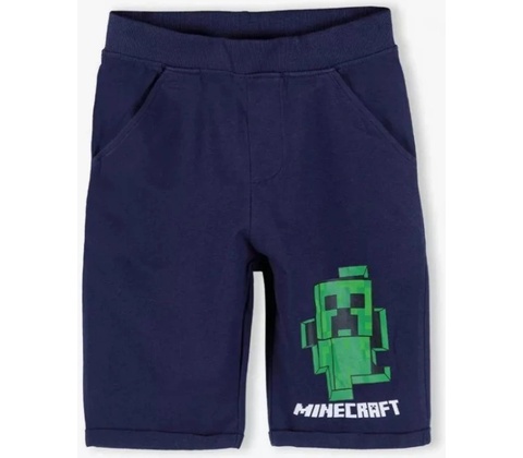Šortky Minecraft blue