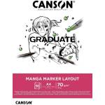 Canson Graduate Manga Marker Layout Graduate Скицник 50 A4 70 g (C31250P024)