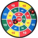 Acra Terč na suchý zip 30 cm látkový