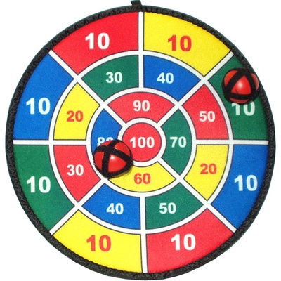 Acra Terč na suchý zip 30 cm látkový