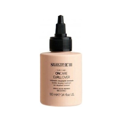 Selective Professional ЛАМИНИРАЩА ДИСЦИПЛИНИРАЩА ТЕРАПИЯ ЗА КЪДРАВА КОСА selective on care super curllover lamellar treatment 100ml