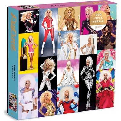 GALISON Čtvercové RuPaul's Drag Race 500 dílků