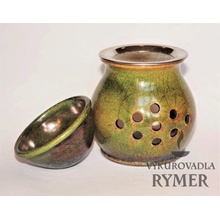 Rymer vykuřovací pícka a aroma lampa zelená 10 cm