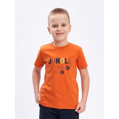 Winkiki chlapčenské tričko WKB 11999 oranžová