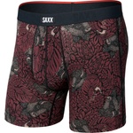 Saxx Мъжко синтетично термобельо Saxx Vibe Xtra Boxer Brief Fly Synthetic base layer - Smoking Jacket / Huckleberry - размер XXL (014-2279-2915)