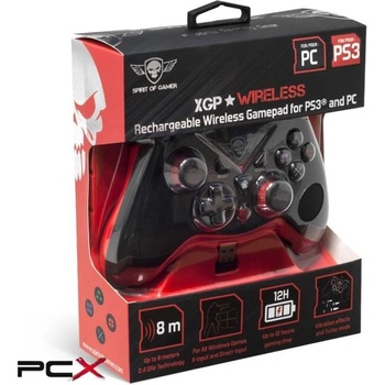 Image 1 of Spirit Of Gamer XGP Wireless Red PC/PS3 (SOG-RFXGP)