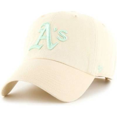 47 MLB OAKLAND ATHLETICS CLEAN UP Klubová béžová