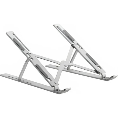 LUMI Регулируема алуминиева поставка за лаптоп Lumi LPS03-3-04, 11 -15 , Сребриста (LPS03-3-04)