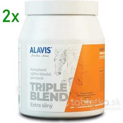 Alavis Triple Blend Extra silný 2 x 700 g