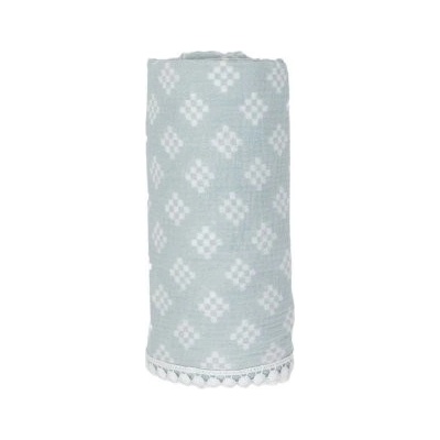 LODGER Swaddler Tribe Muslin Ice Flow