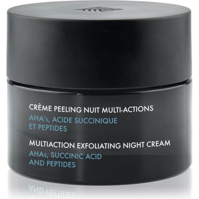 DermActe Treat Multiaction Exfoliating Night Cream ексфолиращ нощен крем за освежаване и изглаждане на кожата 50ml