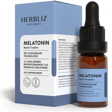 HERBLIZ Melatonín lipozomálne kvapky na spanie 10 ml