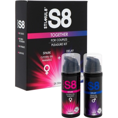 Stimul8 s8 together couple kit 2 x 30 ml