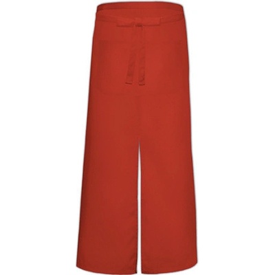 Link Kitchen Wear Bistro zástera X962T Terracotta Pantone 4840 100 x 100 cm