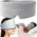 Verk 27474 Maska na spanie pre lepší spánok a relaxáciu sivá