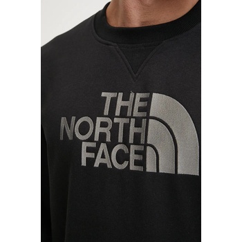 The North Face Суичър The North Face Drew Peak в черно с апликация NF0A89EKJK31 (NF0A89EKJK31)
