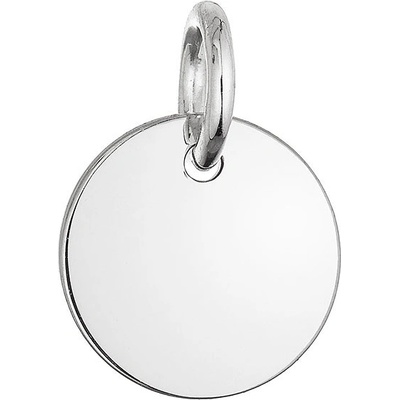 Evolution Group Stříbrný přívěsek placička 64092