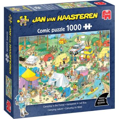 JUMBO JvH Kempovanie v lese 1000 dielov