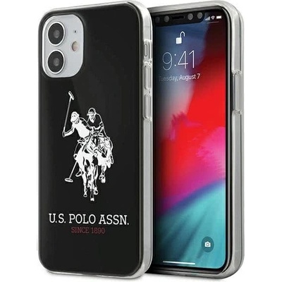 Púzdro US Polo iPhone 12 mini Shiny Big Logo čierne