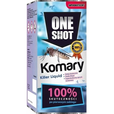 One Shot Ochrana proti klíšťatům komárům a mouchám 0,25 kg 250 ml
