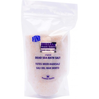 Mineral Beauty 100% Natural jemne zrnitá prírodná morská soľ do kúpeľa vrecko 500 g