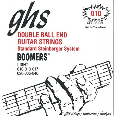 GHS GB DB GBL Light Double Ball End Boomers Electric Guitar Strings 010-046