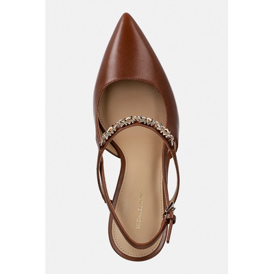 MICHAEL Michael Kors Кожени обувки с тънък ток MICHAEL Michael Kors Dina Flex High Sling Pump (40R6DIHP1L.230)