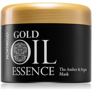 Montibello Gold Oil Amber & Argan Mask ревитализираща маска за коса 500ml