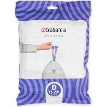 Brabantia Торбички за боклук Brabantia PerfectFit размер D 15-20 л 40 бр (138164)