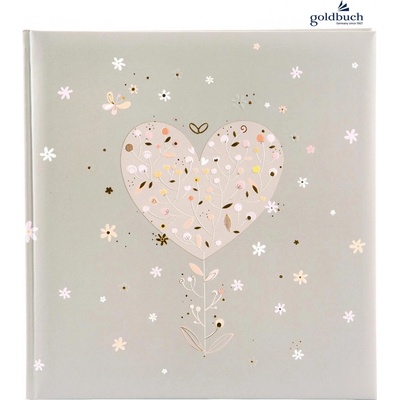 Fotoalbum klasik 60stran 30x31cm 08184 Goldbuch ELEGANT HEART