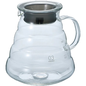 Hario V60 стъклен сървър - V60-03 800 ml (XGSR-80TB)