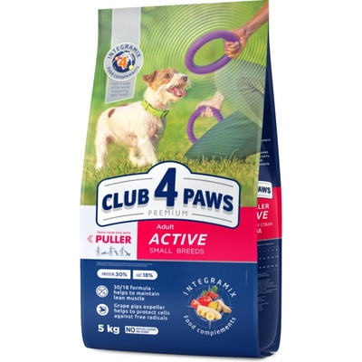 Club4Paws Premium Active Pre dospelých aktívnych psov malých plemien 0,1 kg