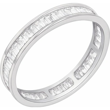Eppi Eternity prsten s baguette diamanty Pascal R42912