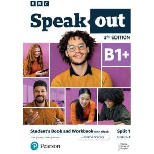 Speakout 3ed B1+. 1 Student's Book and Workbook with eBook and Online Practice Split (ISBN: 9781292440651)