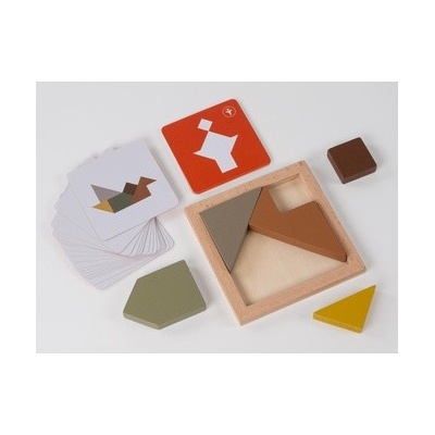 Recenttoys Tangram 4 elementy oheň