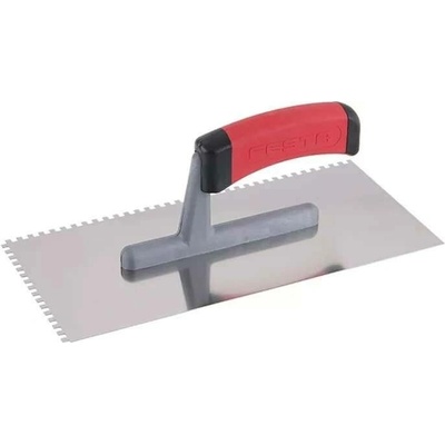 Hladítko FESTA nerez gumová rukojeť 280x130mm zub e4 31141