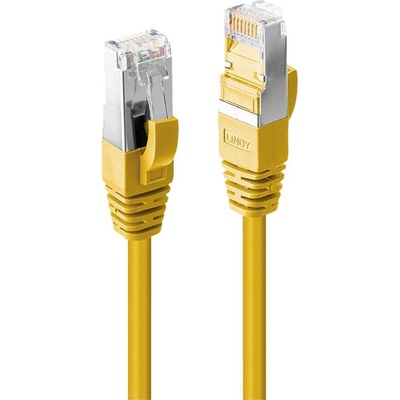 Lindy 47867 RJ45 CAT 6A S/FTP 7,5m žlutý