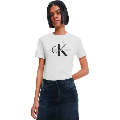 Calvin klein jeans Тениска Calvin Klein Jeans Core Monogram Regular short sleeve T-shirt - White