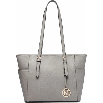 Sivá elegantná shopper kabelka „Celeste“