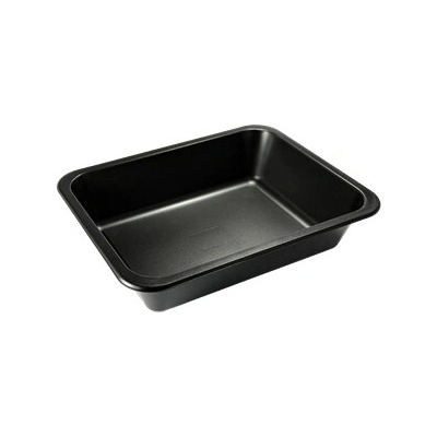 ECOFOL Plastová zatavovací miska 1D černá PP 227x178x50 mm ideal pack® bal/50 ks