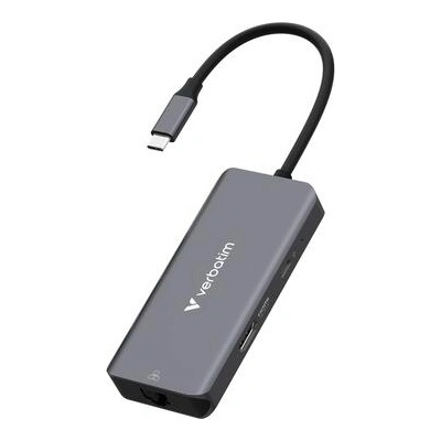 USB-C Essentials мултипорт хъб 6-in-1 с RJ45 и HDMI 4K@30Hz, USB-C PD 100W и 3× USB-A (32157)