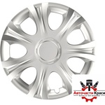 Versaco Тасове за джанти 15'' Versaco Impulse Silver (56241) - avtochastikrasi